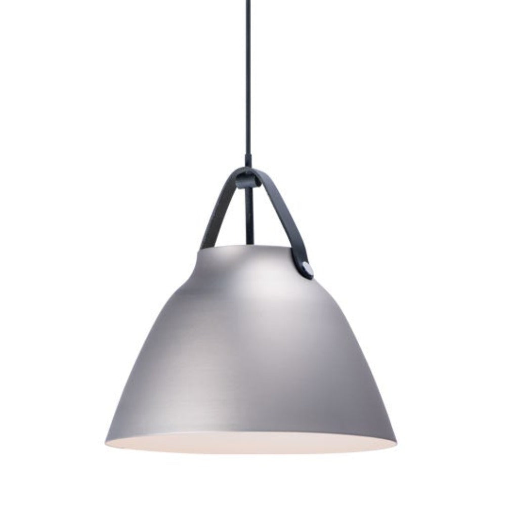 Luca 1-Light Pendant, Pendant, Black Brushed Plantinum