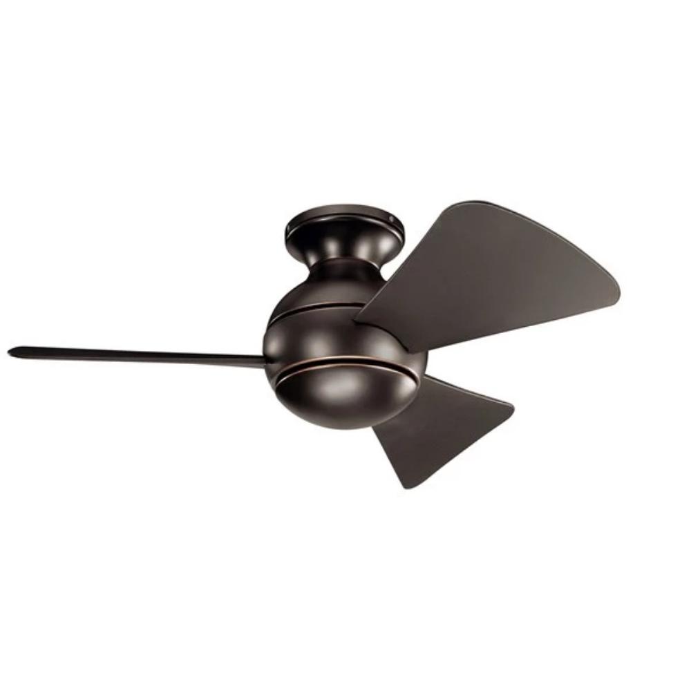Kael Fan, 34" LED Ceiling Fan, Olde Bronze, Cap