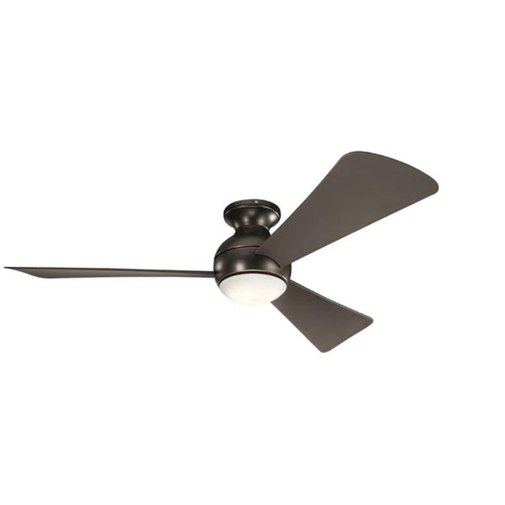 Sola Fan, 54" LED Ceiling Fan, Olde Bronze