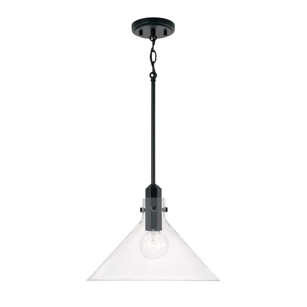 Baxter 1-light Pendant, Pendant, Black