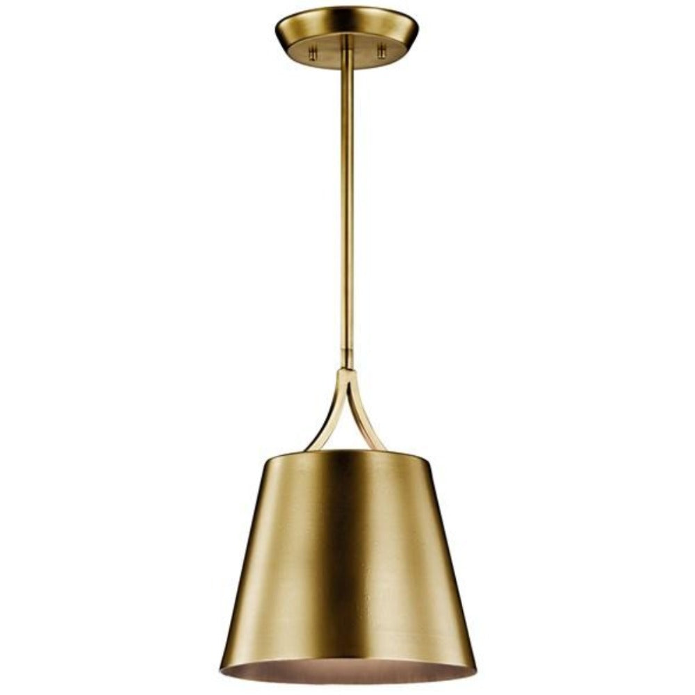Callaway Mini Pendant, Pendant, Brass