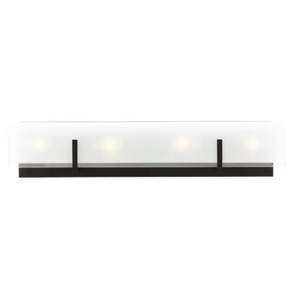 Sienna 4-light Vanity, Sconce, Midnight Black