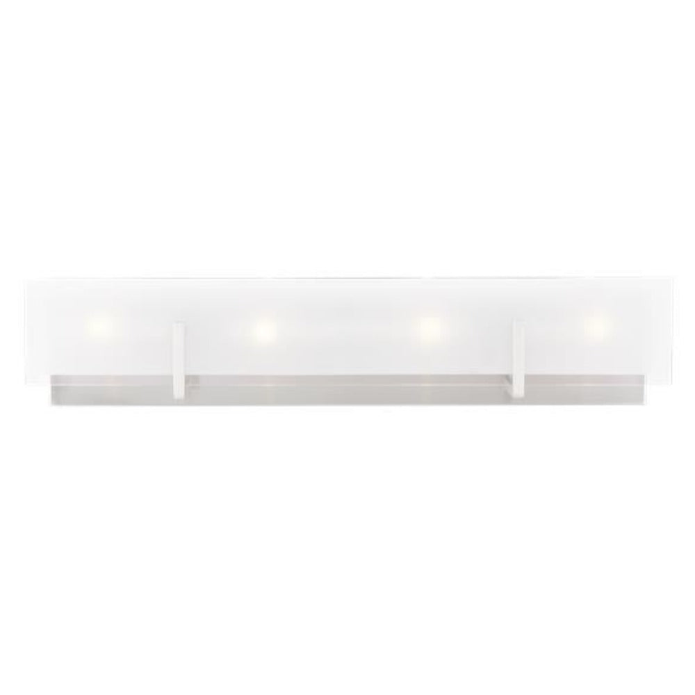Sienna 4-light Vanity, Sconce, Brushed Nickel