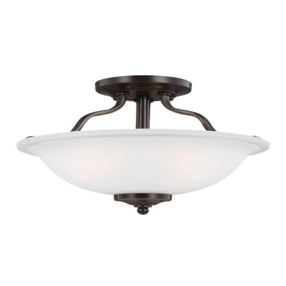 Hanover 2-Light Semi Flush, Semi, Flush, Heirloom Bronze