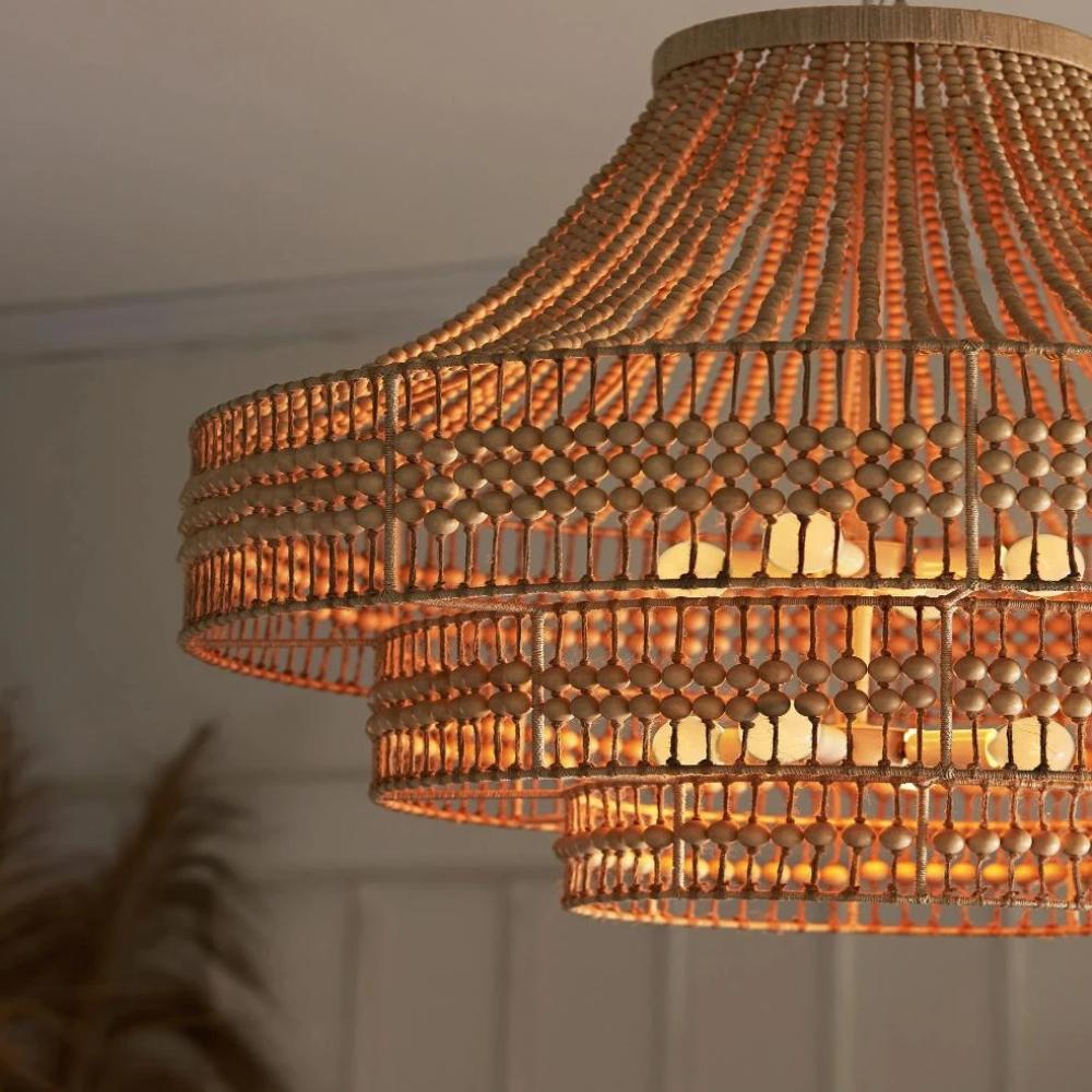 Isla Chandelier, Chandelier, Natural