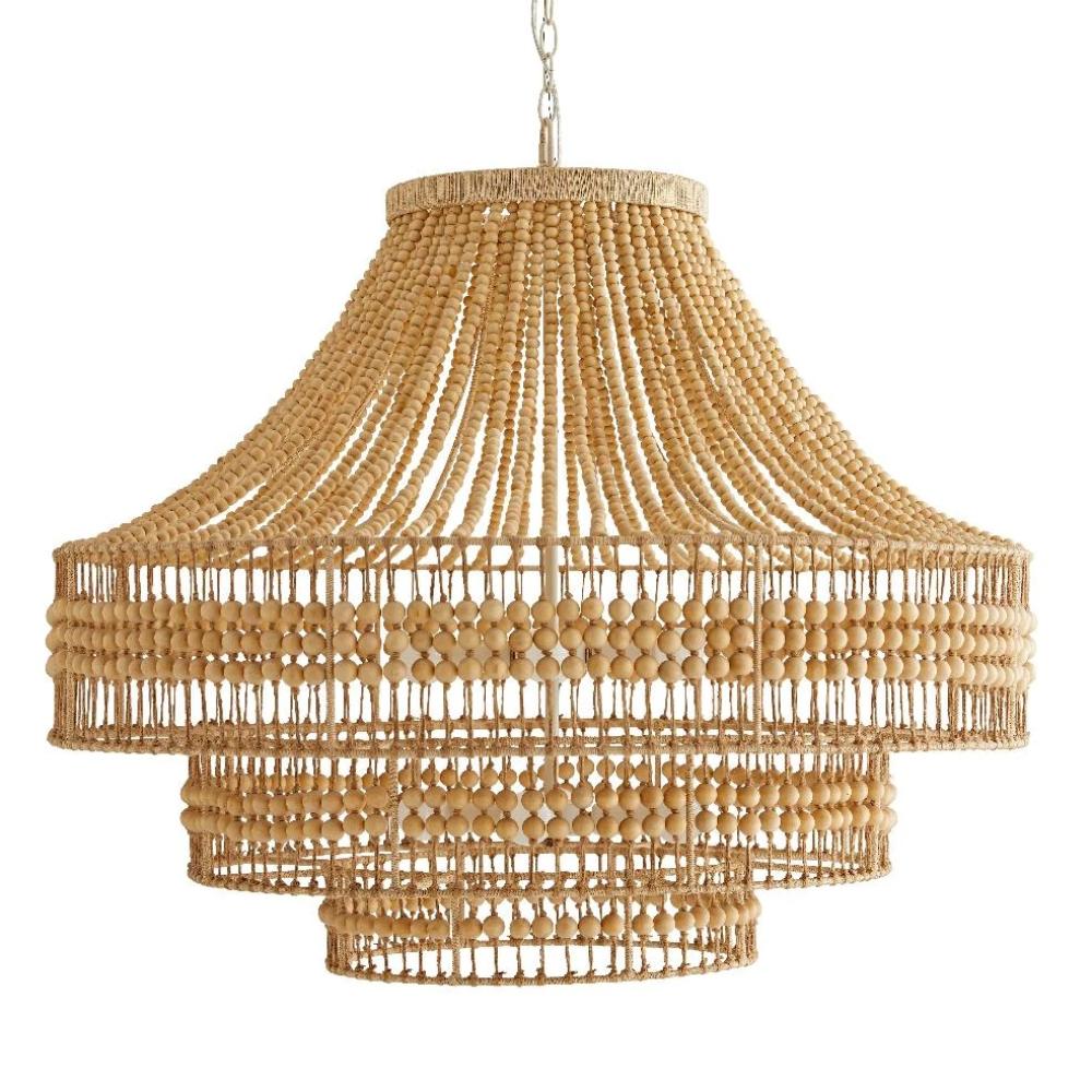 Isla Chandelier, Chandelier, Natural