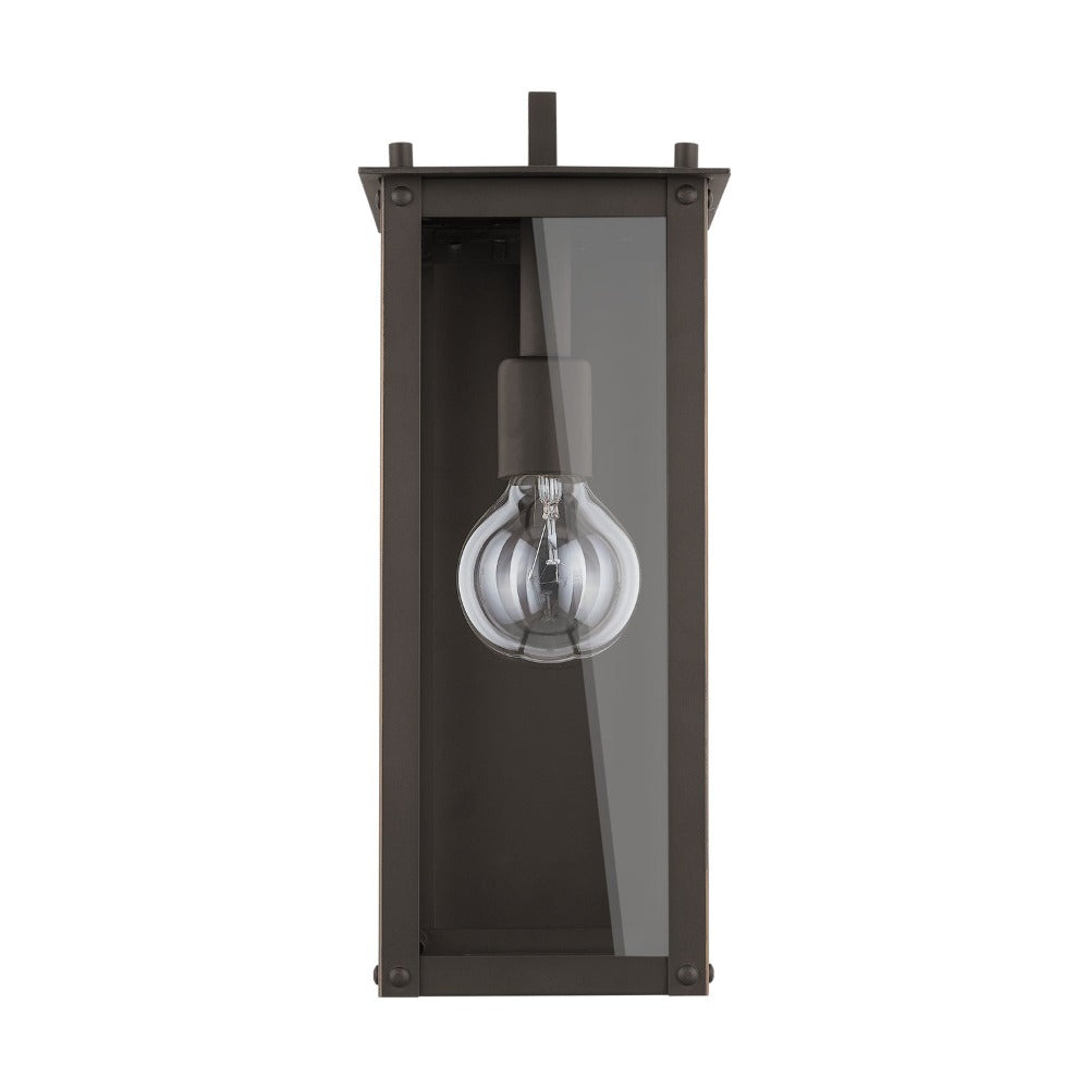Maci 6" 1-light Outdoor Wall Lantern, Sconce, Oiled Bronze