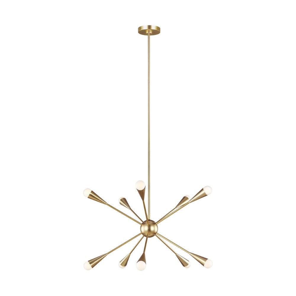 Burnham 10-Light Chandelier