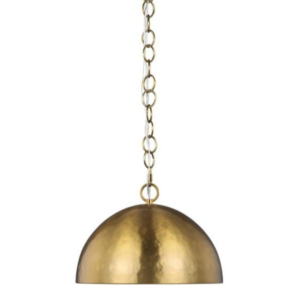 Victoria Pendant, Pendant, Burnished Brass
