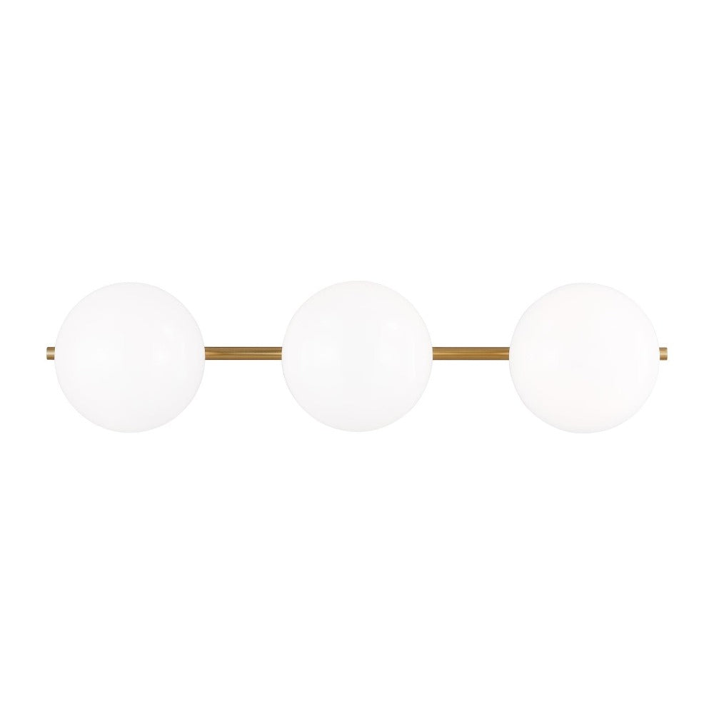 Karrie Mid-Century Modern Vanity, Vanity, Burnished Brass