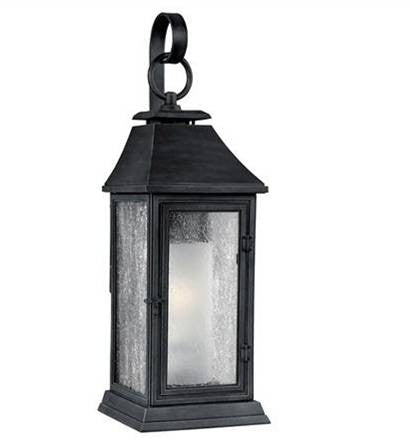 Shepherd Outdoor Sconce by Feiss in Dark Weathered Zinc OL10601DWZ