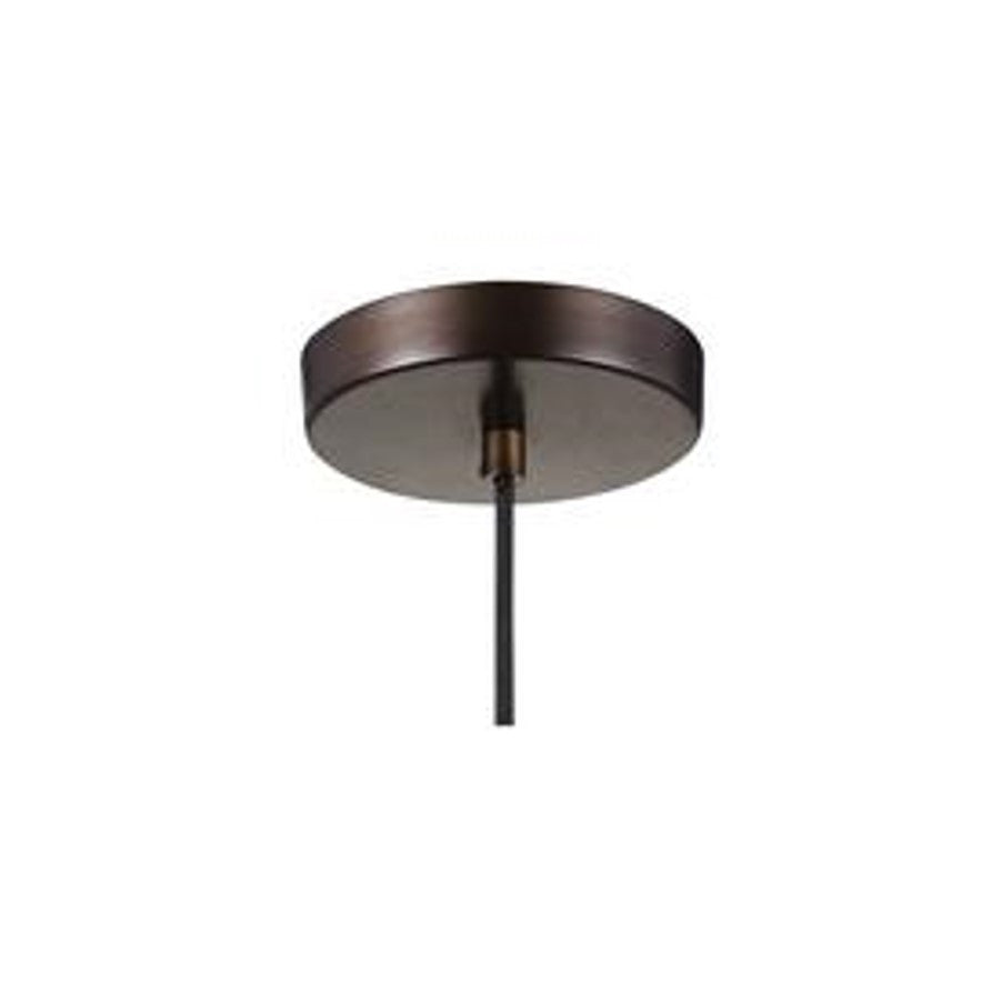 Baskin Pendant in Painted Aged Brass with a Dark Weathered Zinc Finish by Murray Feiss, P1348PAGB/DWZ