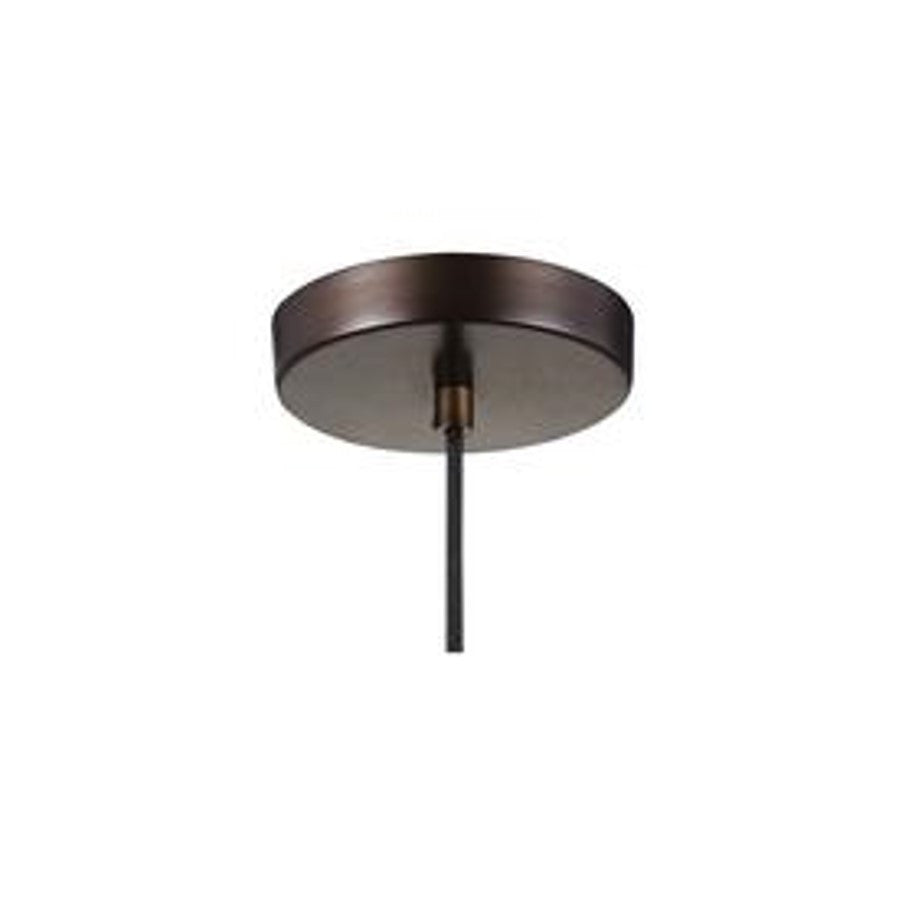 Baskin Pendant in Painted Aged Brass with a Dark Weathered Zinc Finish by Murray Feiss, P1349PAGB/DWZ