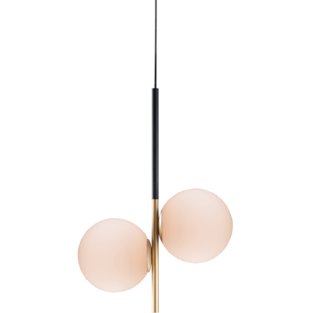 Olive Pendant, Pendant, Satin Brass