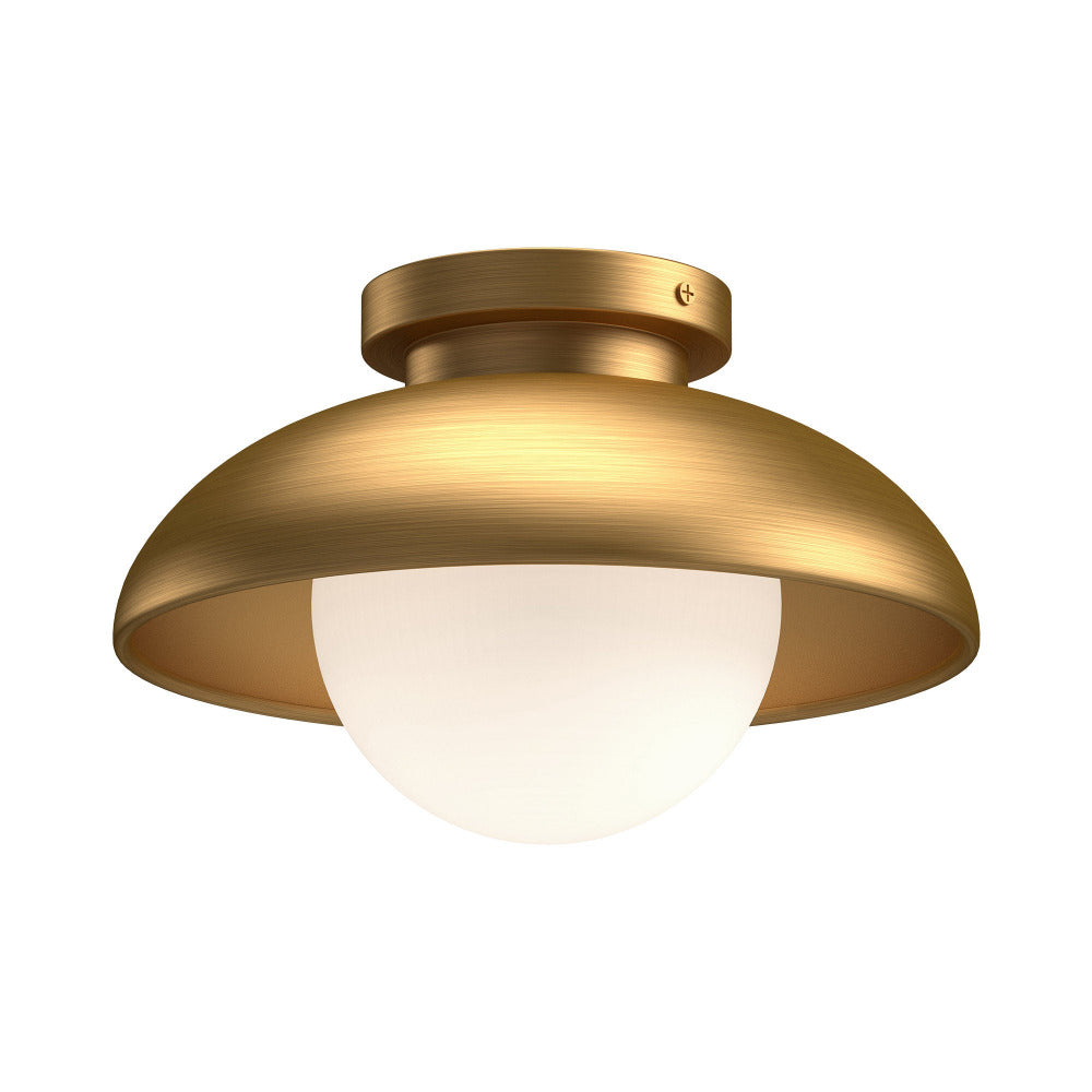 Kami Flush Mount,Ceiling Mount, gold