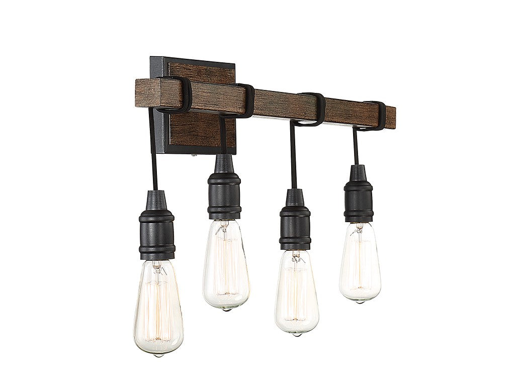 Burgess 4 Light Vanity in Durango by Savoy House 8-993-4-41