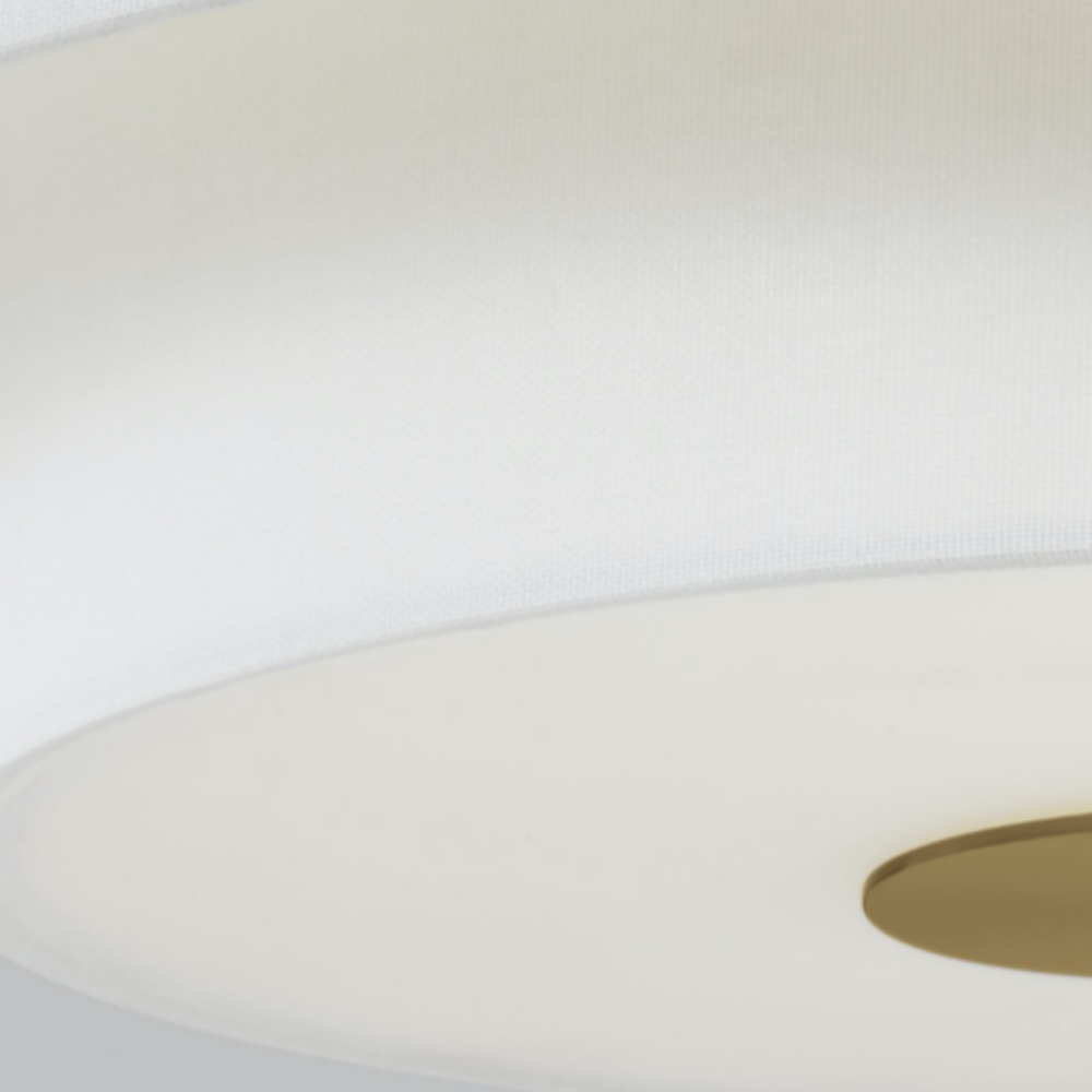 Cambridge Flushmount, Flushmount, Brass