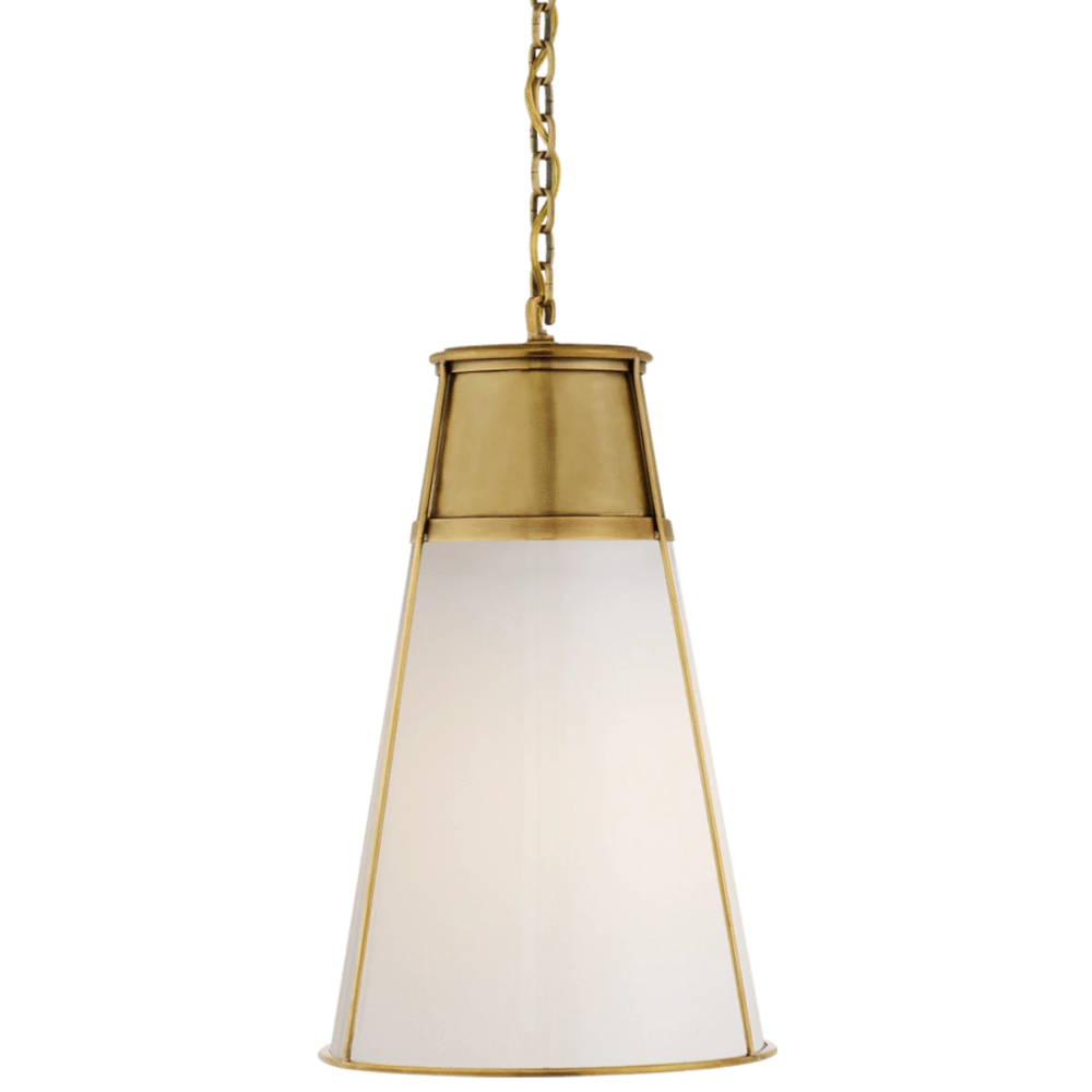 Blaese Pendant in Hand-Rubbed Antique Brass