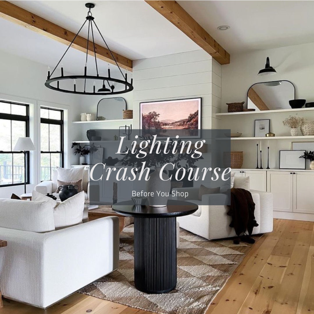Lighting Crash Course: Before You Shop