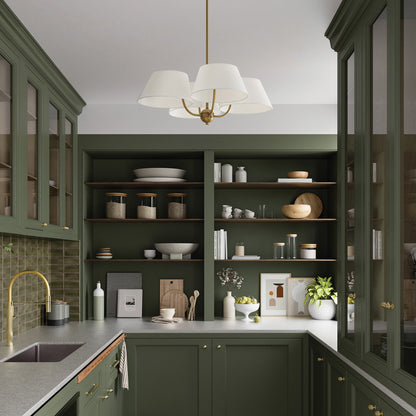 WEASLEY CHANDELIER 4-LIGHT LIFESTYLE IMAGE