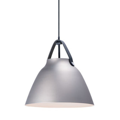 Luca 1-Light Pendant, Pendant, Black Brushed Plantinum