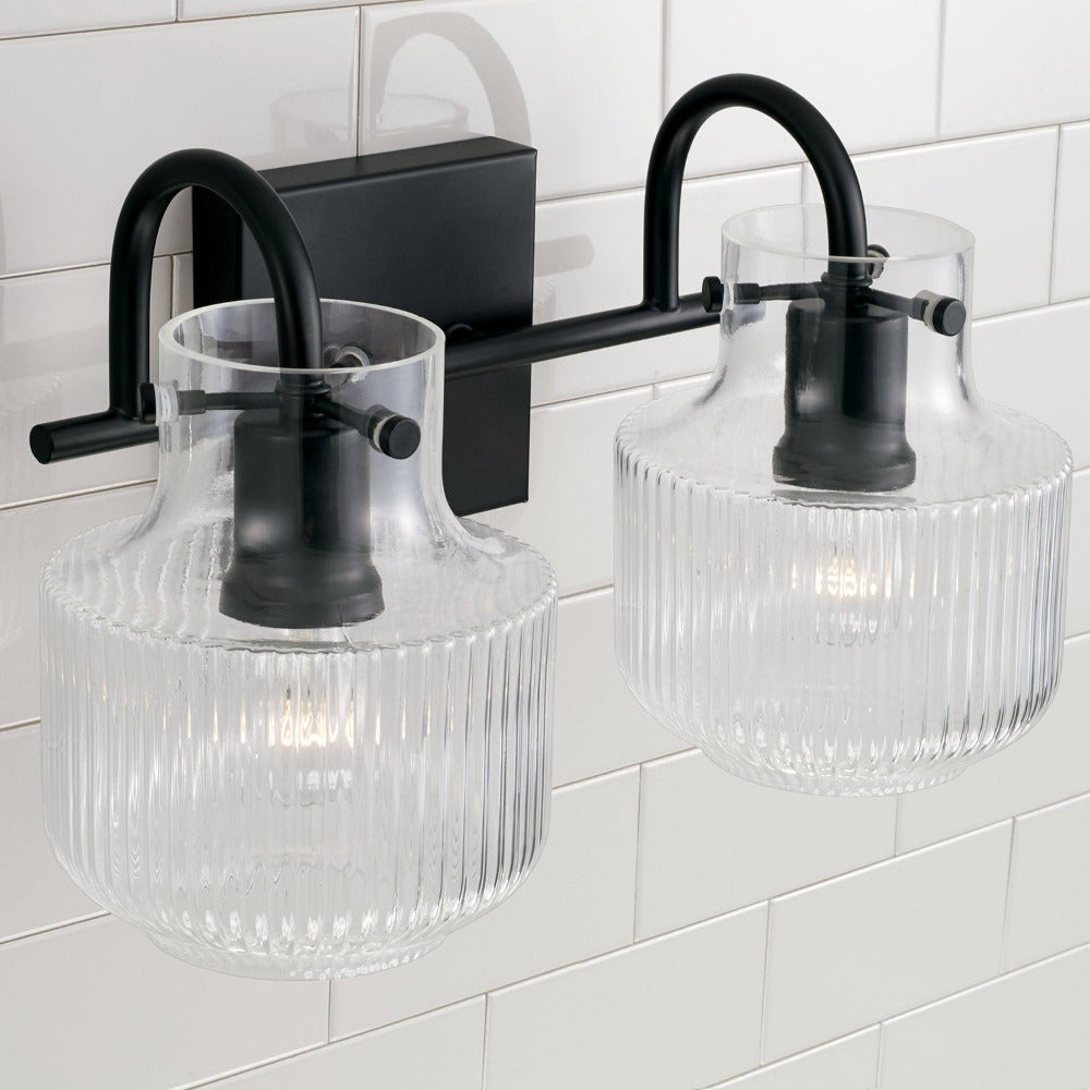 Brea Vanity, Vanity, Matte Black 