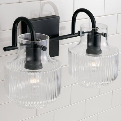 Brea Vanity, Vanity, Matte Black 