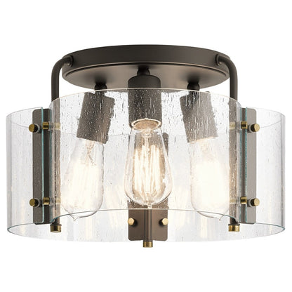 Thoreau 3-Light Semi Flush