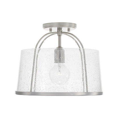 Susie Flushmount, Flushmount, Brushed Nickel