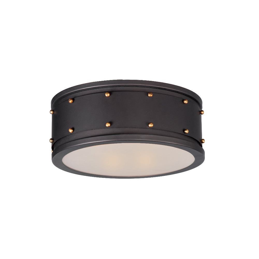 Harvey Flush Mount, Flush Mount, Oil Rubbed Bronze.