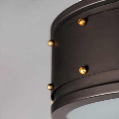 Harvey Flush Mount, Flush Mount, Oil Rubbed Bronze.