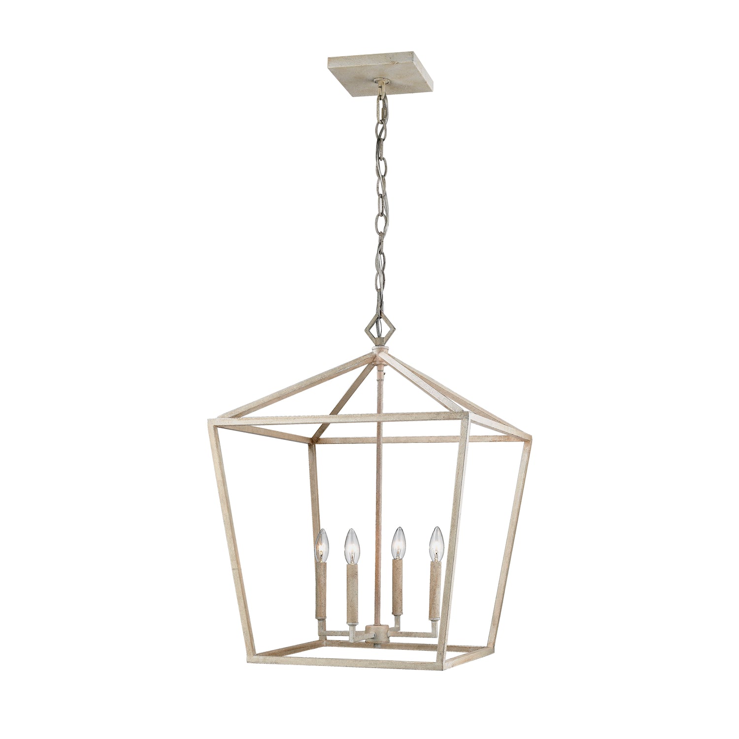 Geometric Cage Lantern OPEN BOX