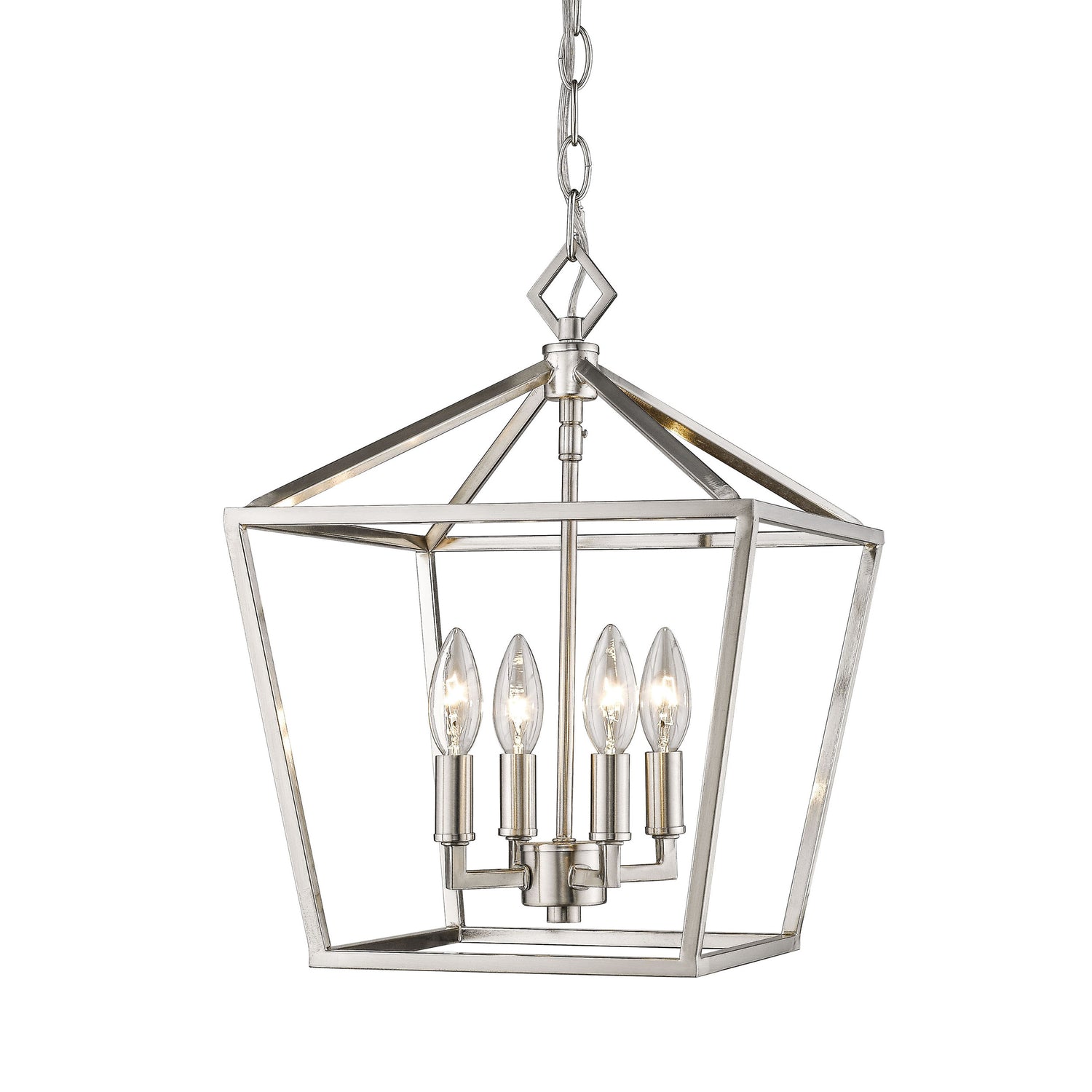 Geometric Cage Lantern OPEN BOX