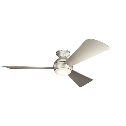 Sola Fan, 54" LED Ceiling Fan, Brushed Nickel