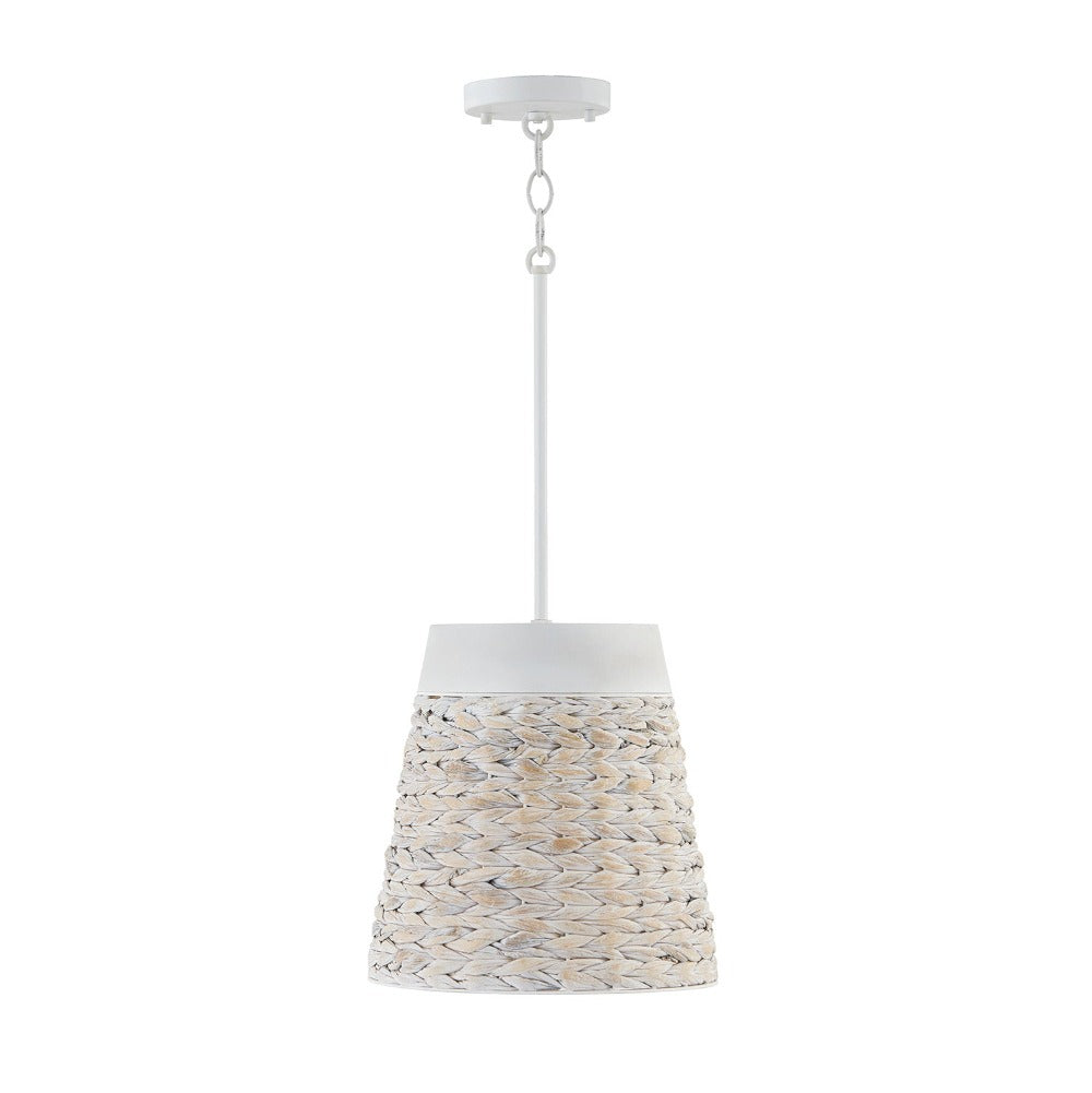 Alani 1-light Pendant, Pendant, Chalk Wash