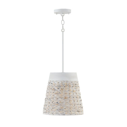 Alani 1-light Pendant, Pendant, Chalk Wash