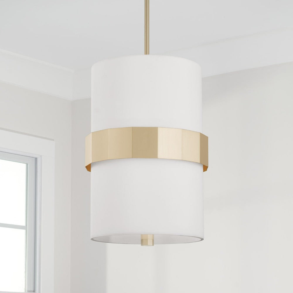 Chrishell 2-light Pendant, Pendant, Soft Gold