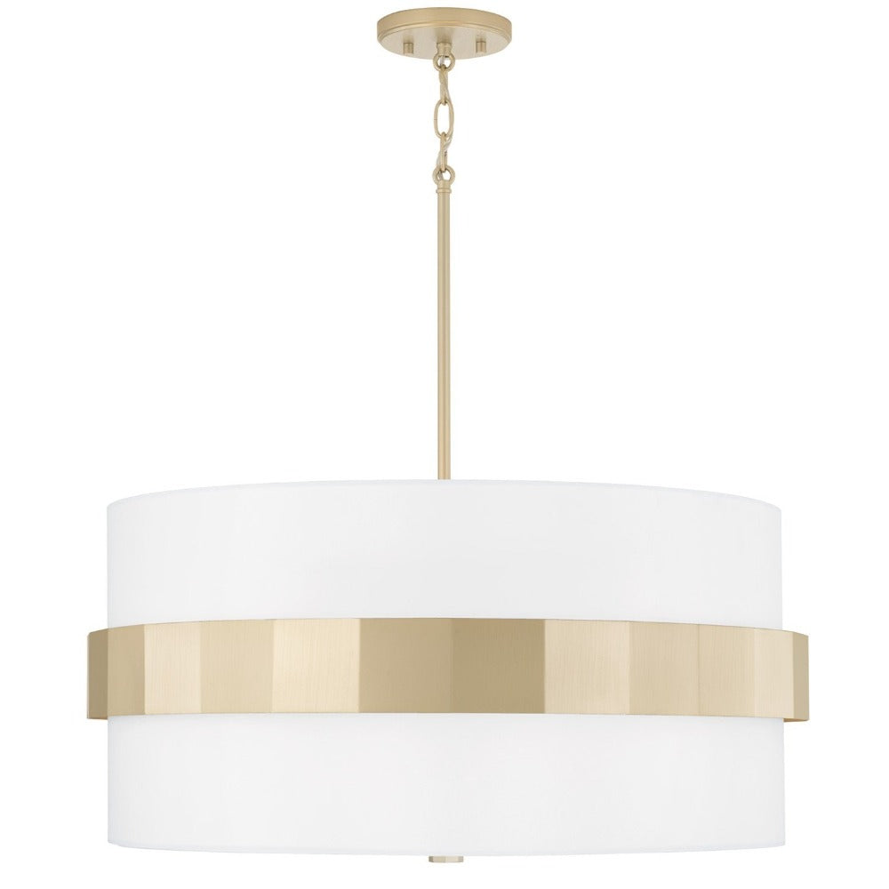 Chrishell 4-light Pendant, Pendant, Soft Gold