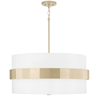 Chrishell 4-light Pendant, Pendant, Soft Gold