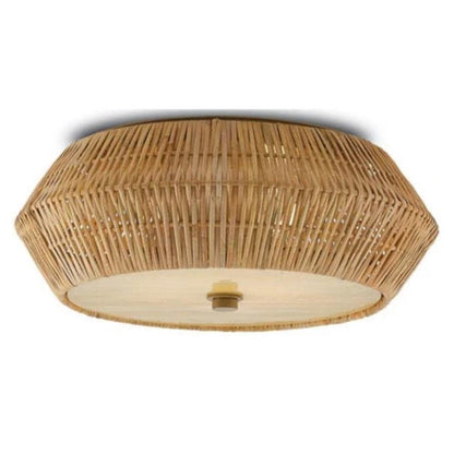 Lulu Flush Mount, Flush Mount, Honey Beige