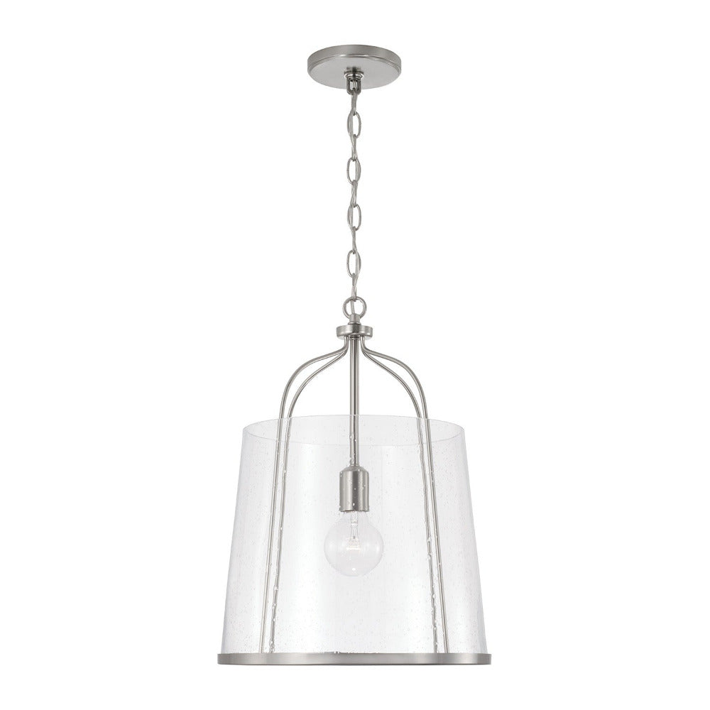 Susie Pendant, Pendant, Brushed Nickel