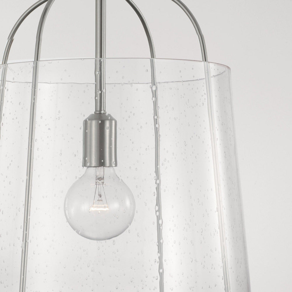 Susie Pendant, Pendant, Brushed Nickel