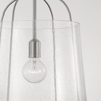 Susie Pendant, Pendant, Brushed Nickel