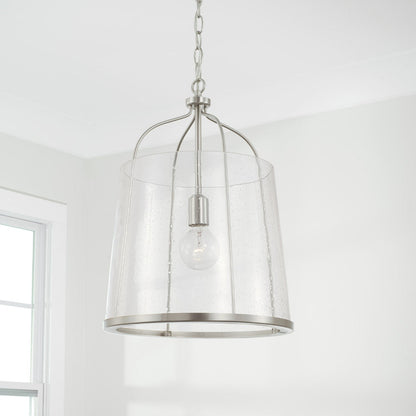Susie Pendant, Pendant, Brushed Nickel