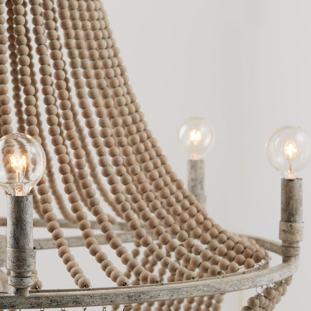 Carver Chandelier, Chandelier, Mystic Sand
