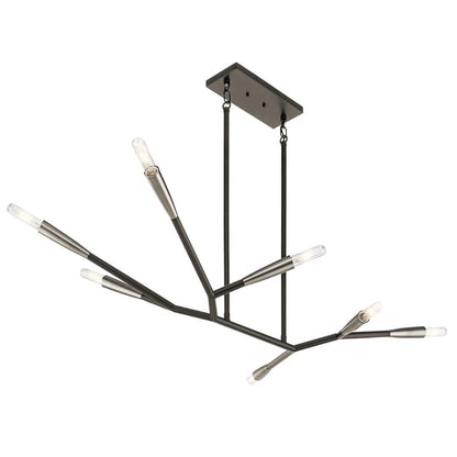 Branches Chandelier, 7-Light Chandelier, Black
