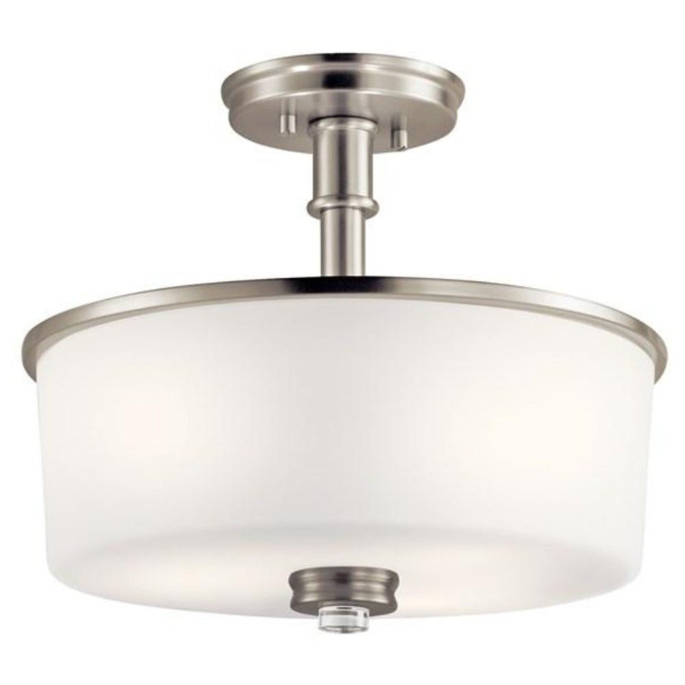 Balboa Semi-Flush Mount, Mount, Brushed Nickel