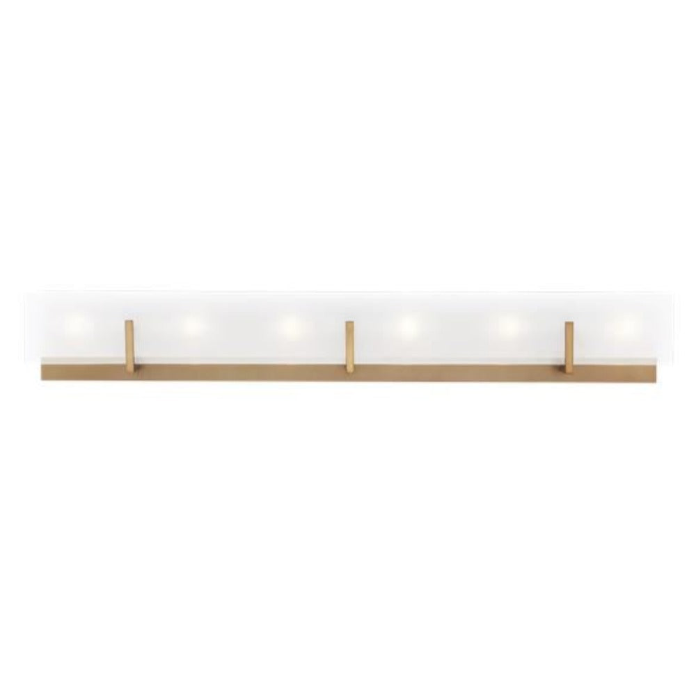 Sienna 6-light Vanity, Sconce, Satin Brass