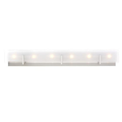 Sienna 6-light Vanity, Sconce, Brushed Nickel
