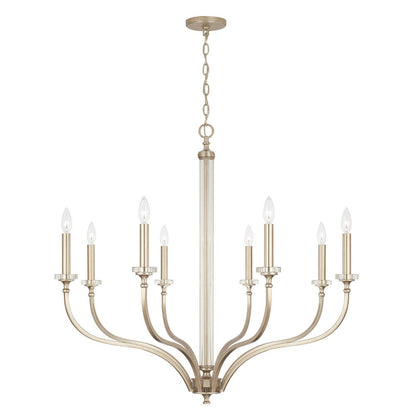 Lilibet Chandelier, Chandelier, Brushed Champagne